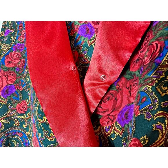 Victoria’s Secret size S vintage gold label robe/ smoking jacket - Picture 9 of 11